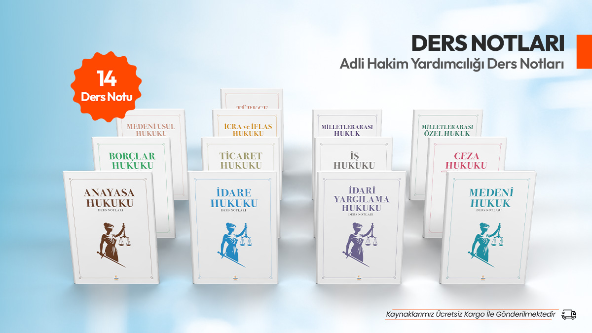 Adli Hakimlik Ders Notları