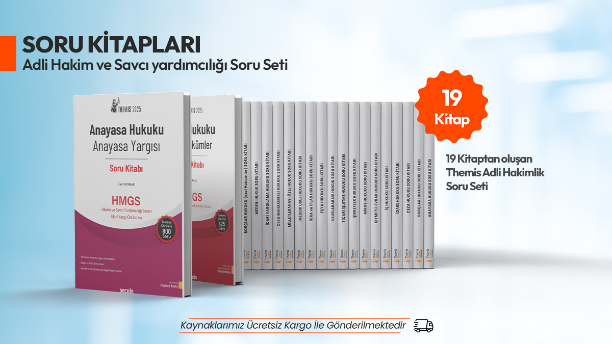 Adli Hakimlik Soru Kitapları